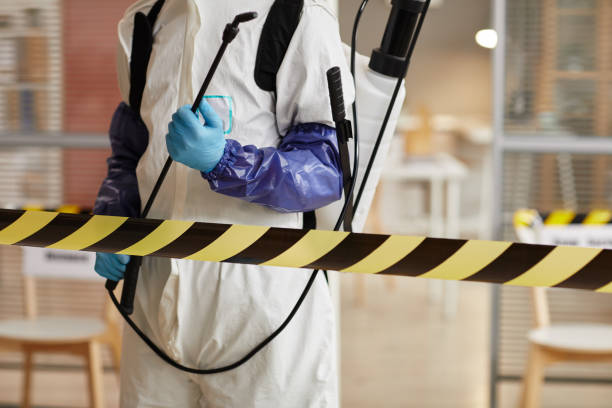 Professional Unattended Death Cleanup technician working in Elm Creek, NE